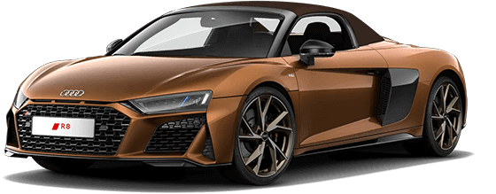 Audi R8 Spyder Brown